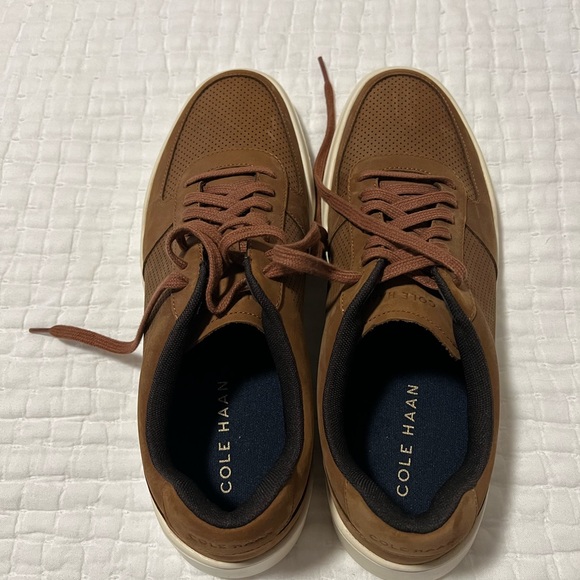 Cole Haan Grand Crosscourt Modern Perforated Sneaker - Size 10 - Picture 5 of 5